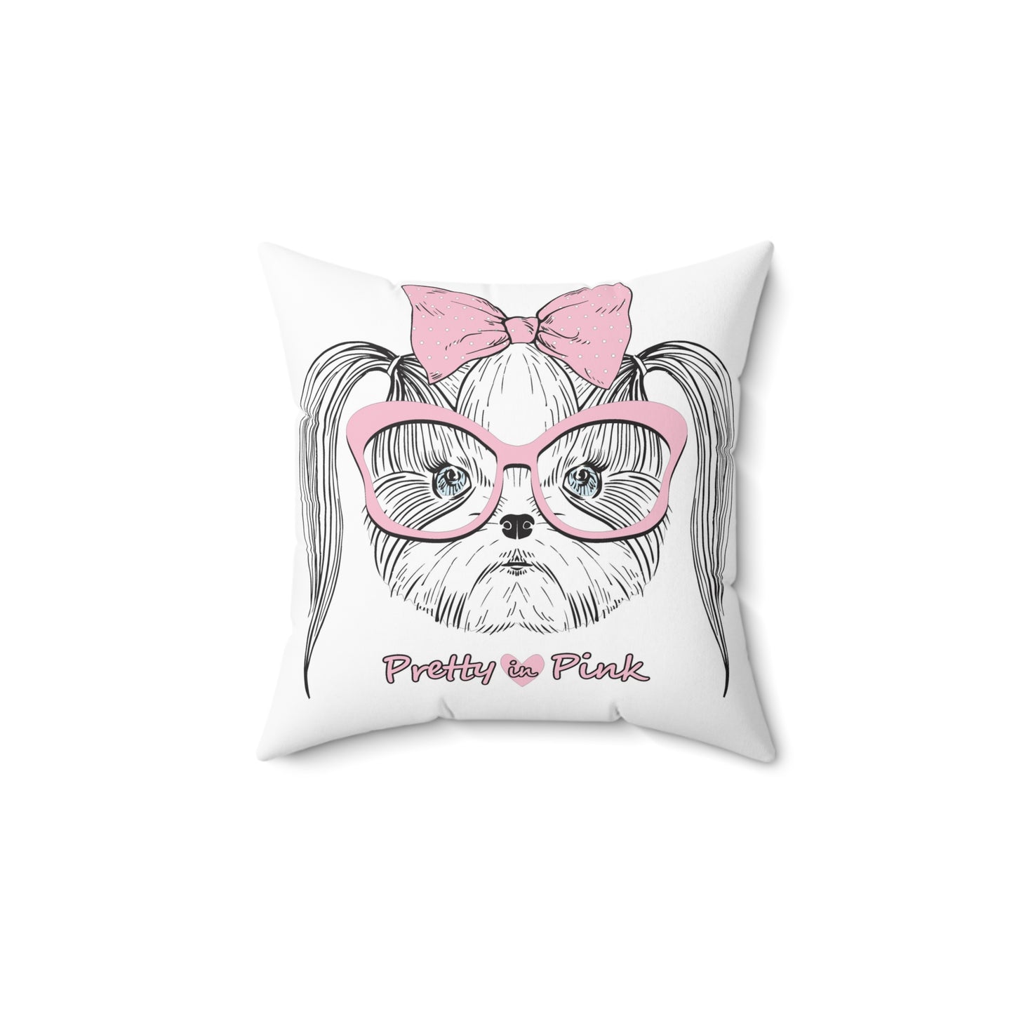 Spun Polyester Square Pillow