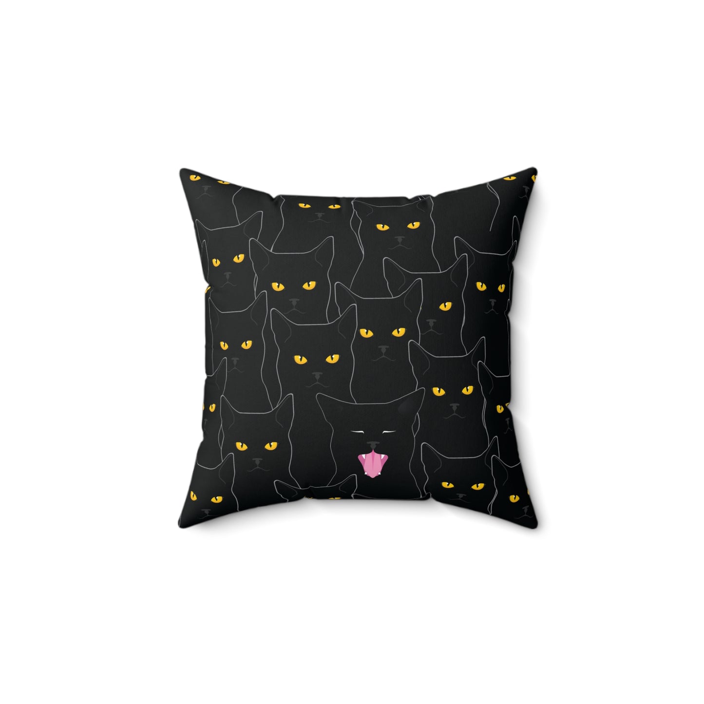 Spun Polyester Square Pillow