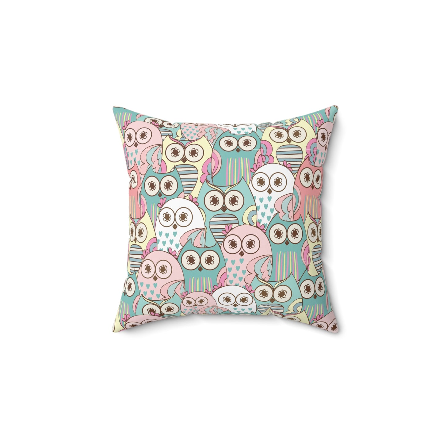 Spun Polyester Square Pillow