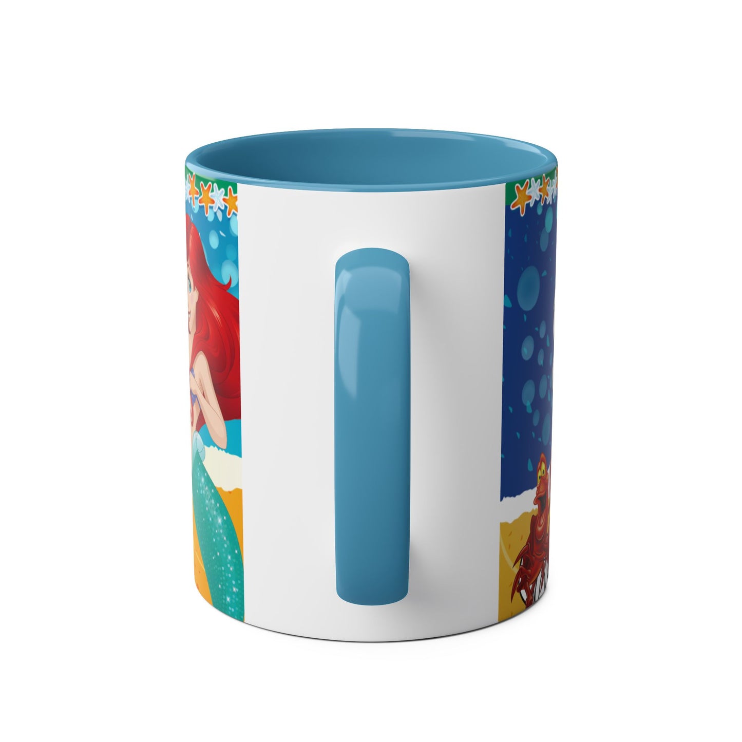 Two-Tone Coffee Mugs, 11oz
