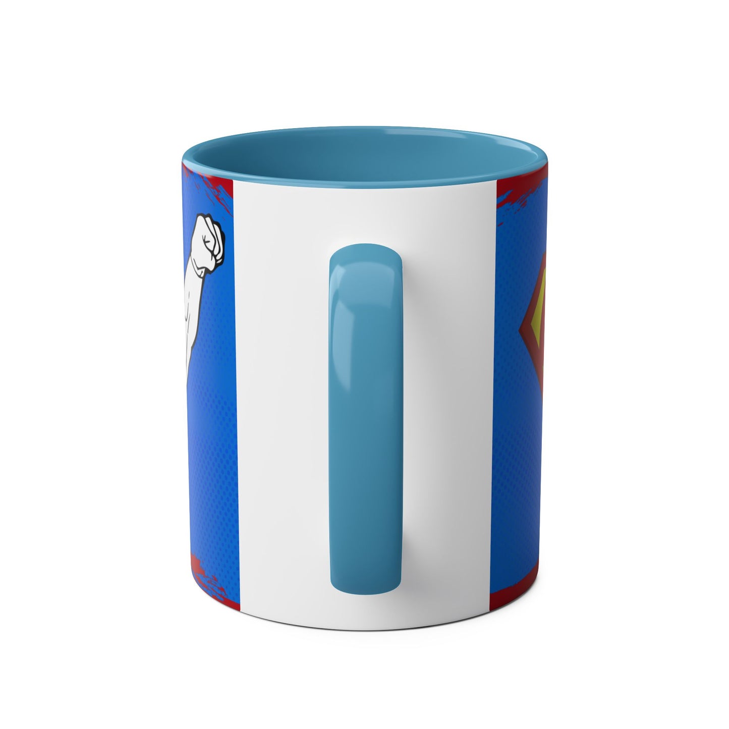 Two-Tone Coffee Mugs, 11oz