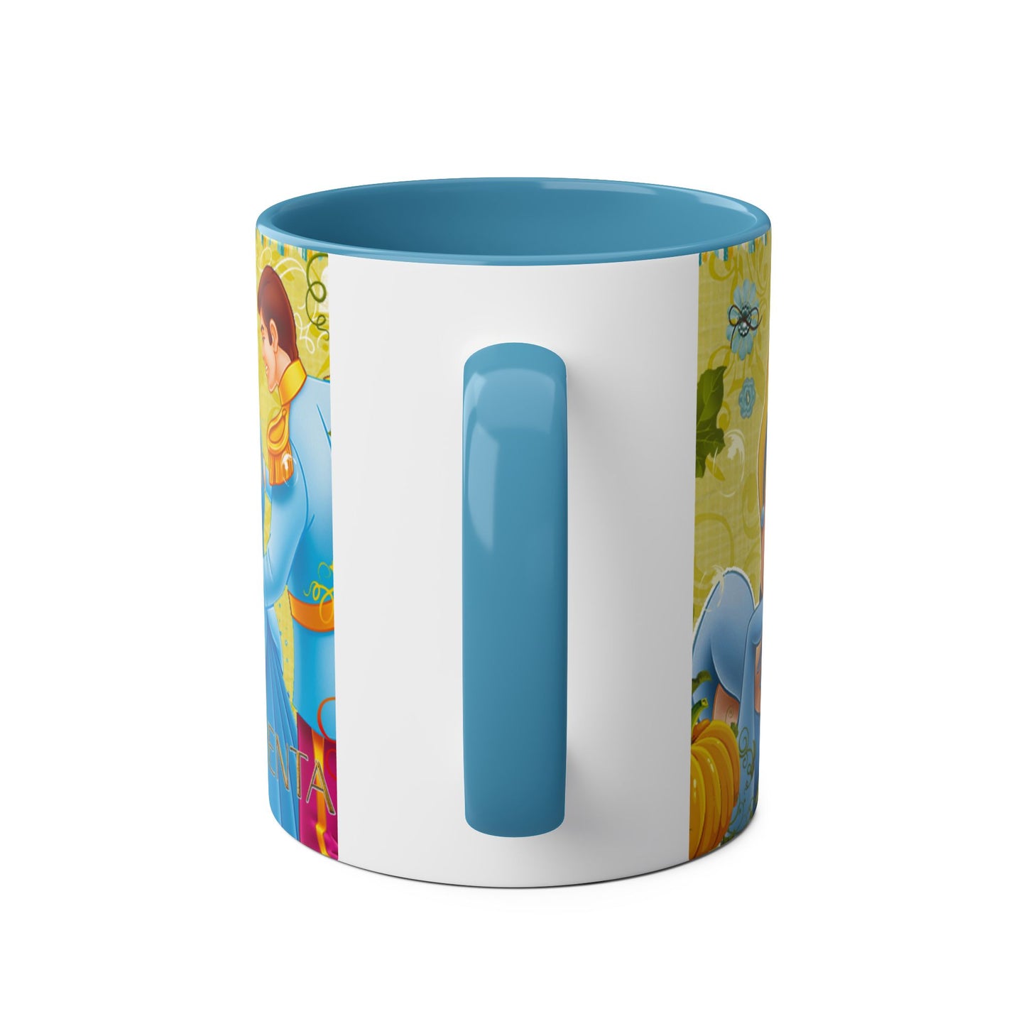 Two-Tone Coffee Mugs, 11oz