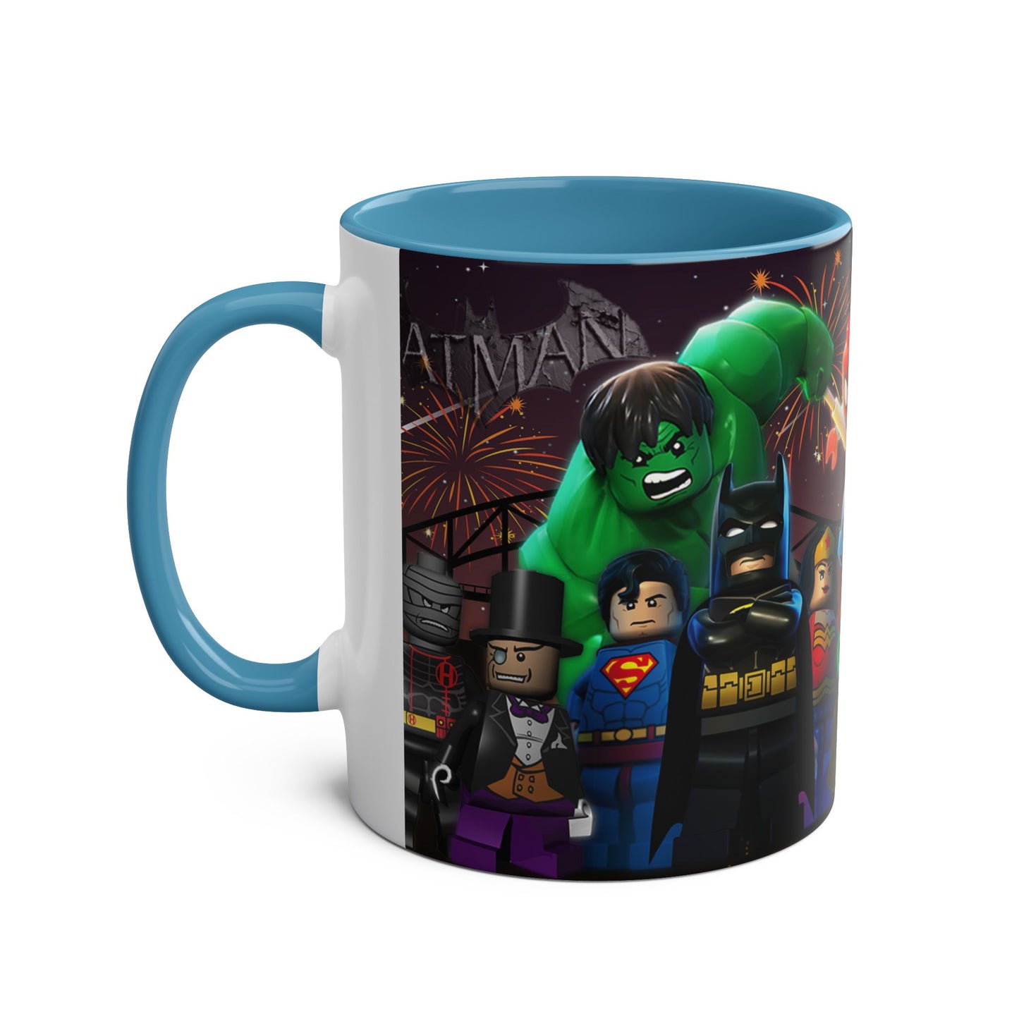 Two-Tone Coffee Mugs, 11oz