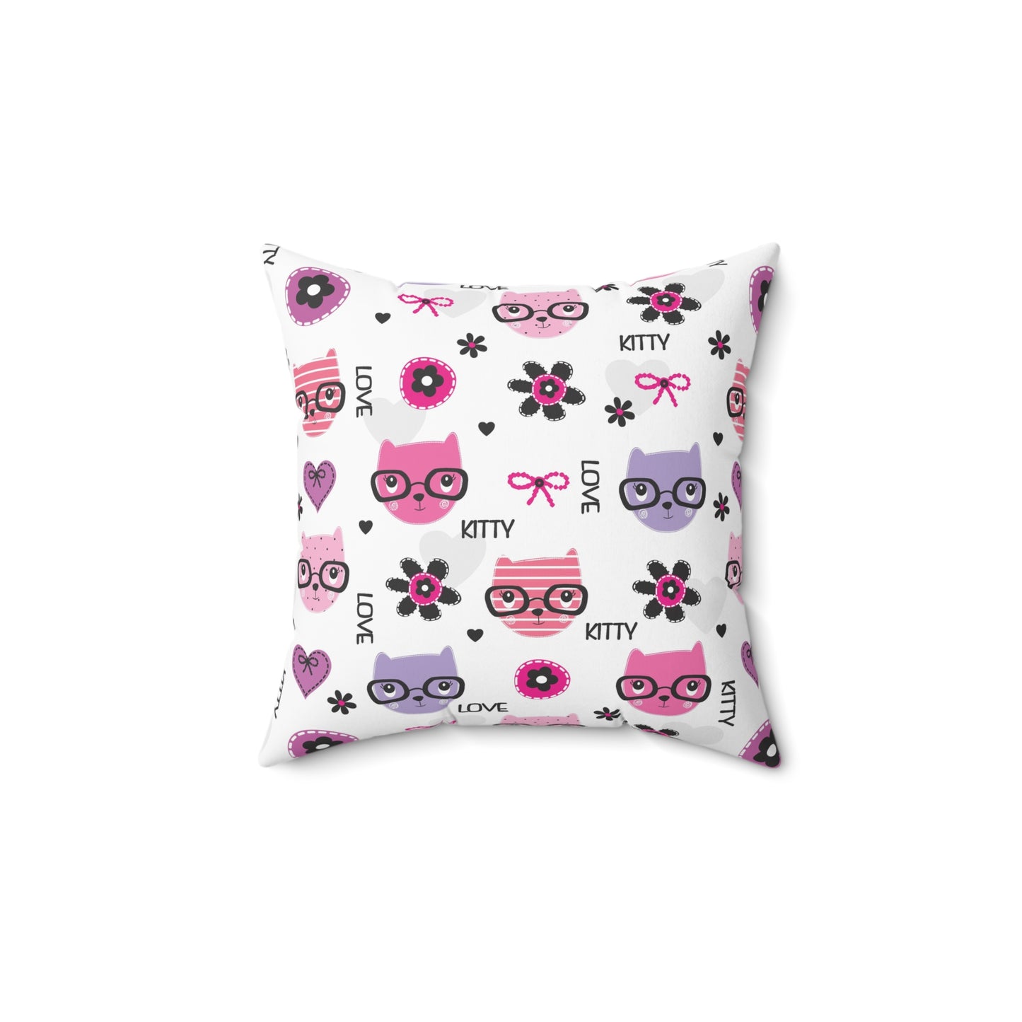 Spun Polyester Square Pillow