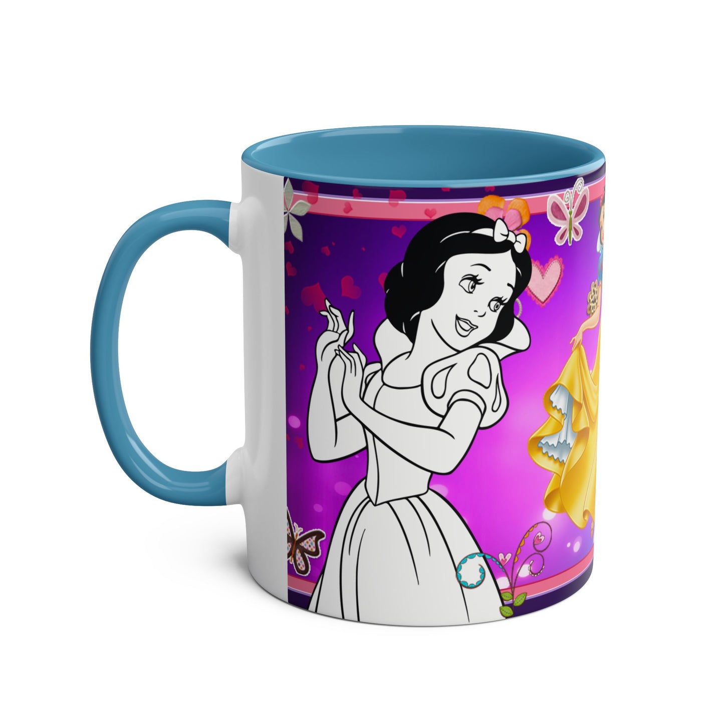 Two-Tone Coffee Mugs, 11oz