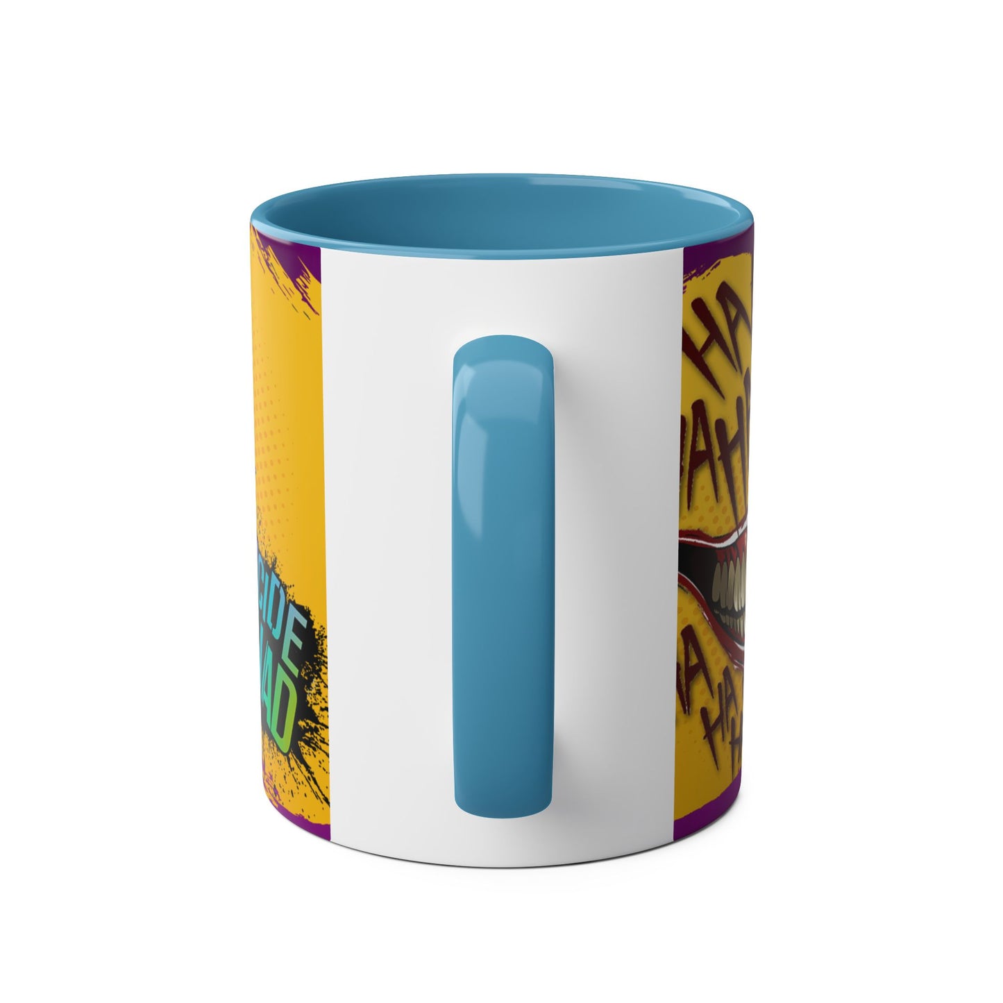 Two-Tone Coffee Mugs, 11oz