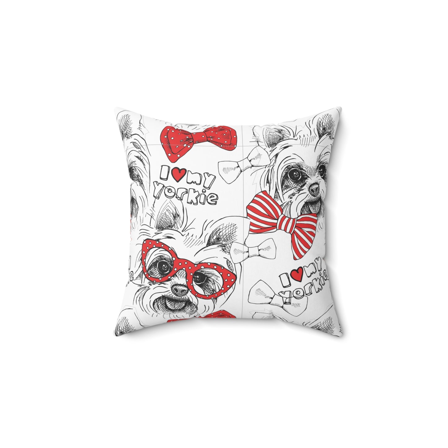 Spun Polyester Square Pillow