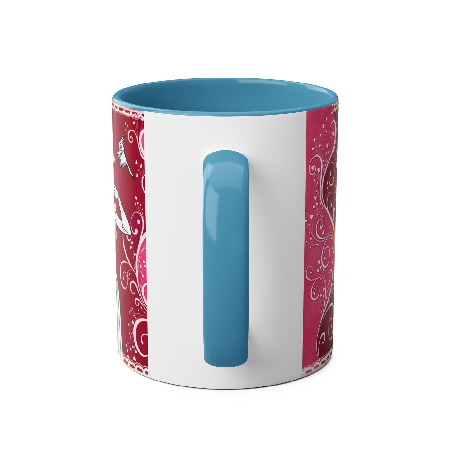 Two-Tone Coffee Mugs, 11oz