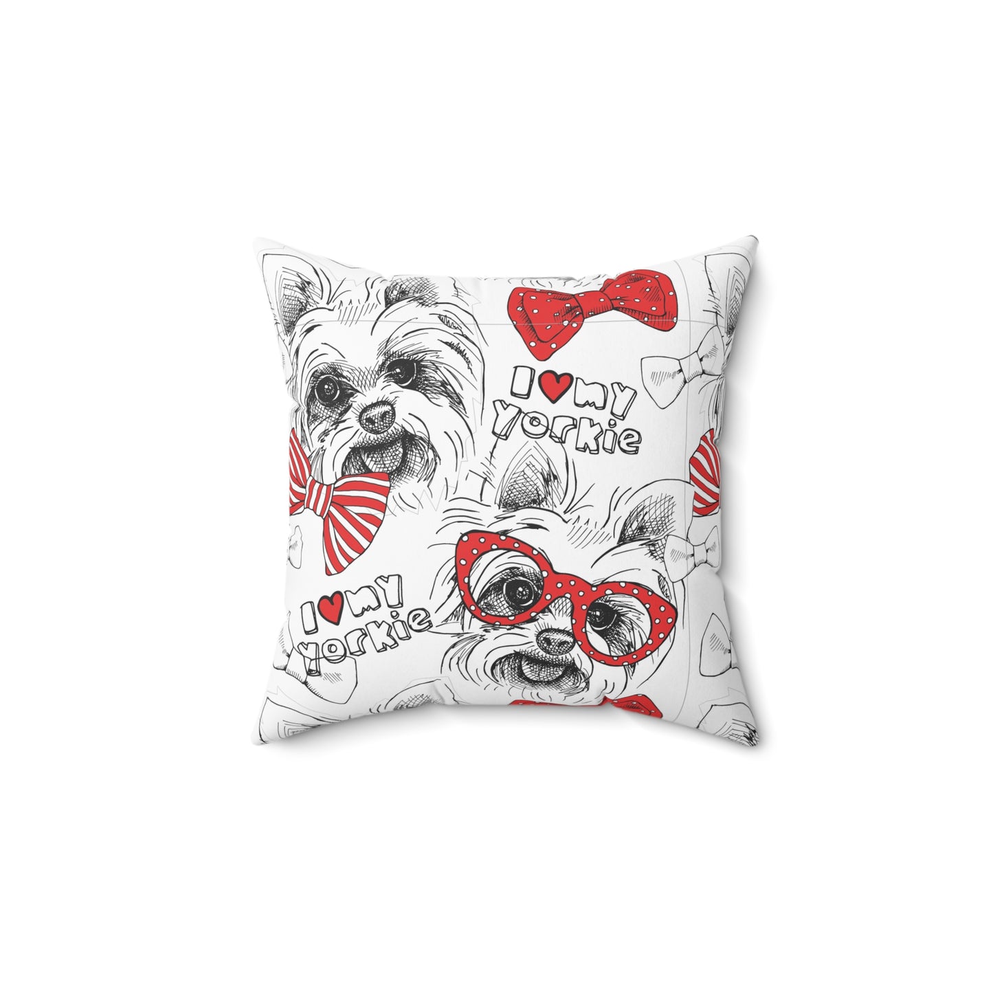 Spun Polyester Square Pillow