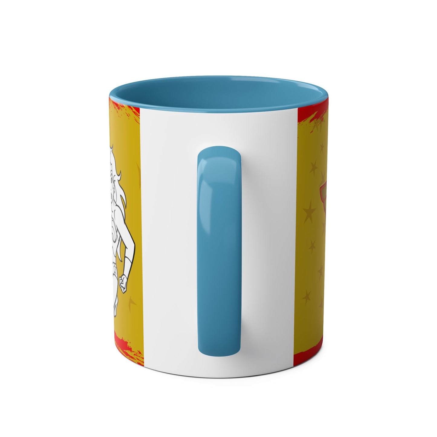Two-Tone Coffee Mugs, 11oz