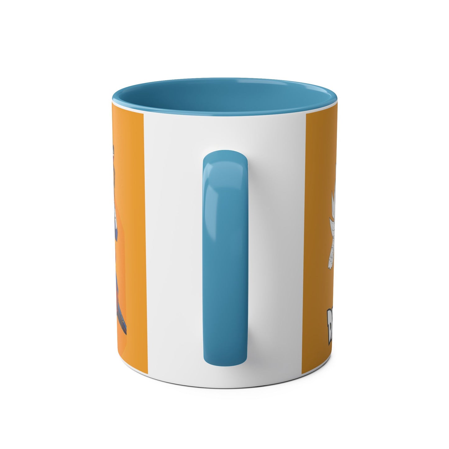 Two-Tone Coffee Mugs, 11oz