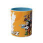 Two-Tone Coffee Mugs, 11oz