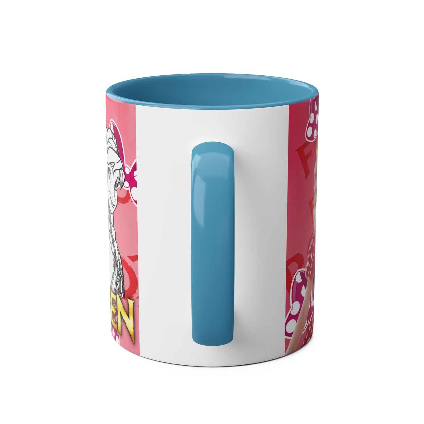 Two-Tone Coffee Mugs, 11oz