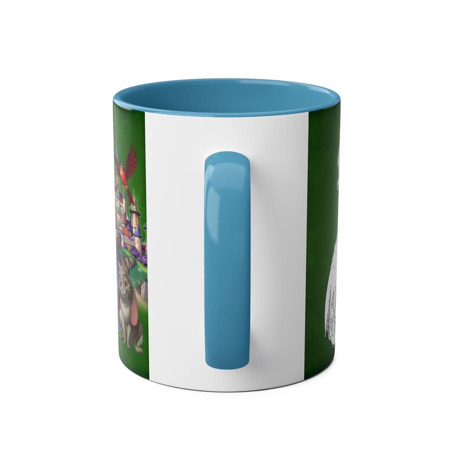 Two-Tone Coffee Mugs, 11oz