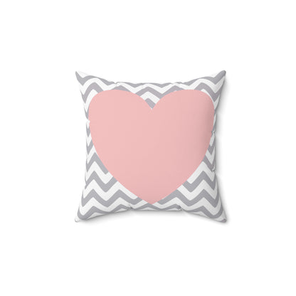 Spun Polyester Square Pillow