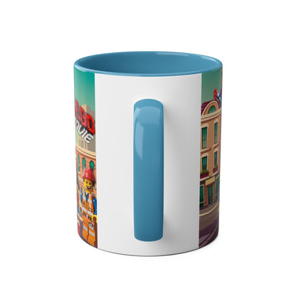 Two-Tone Coffee Mugs, 11oz