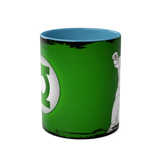 Two-Tone Coffee Mugs, 11oz