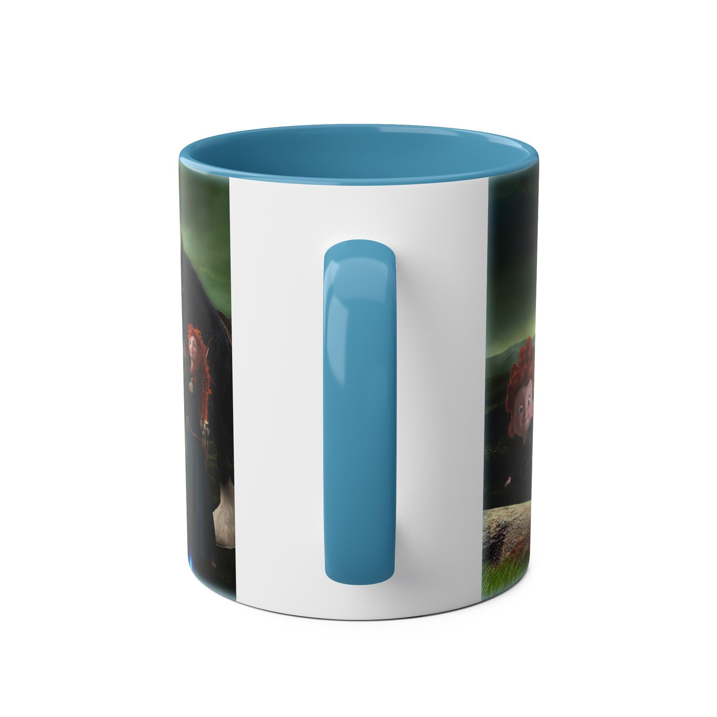 Two-Tone Coffee Mugs, 11oz