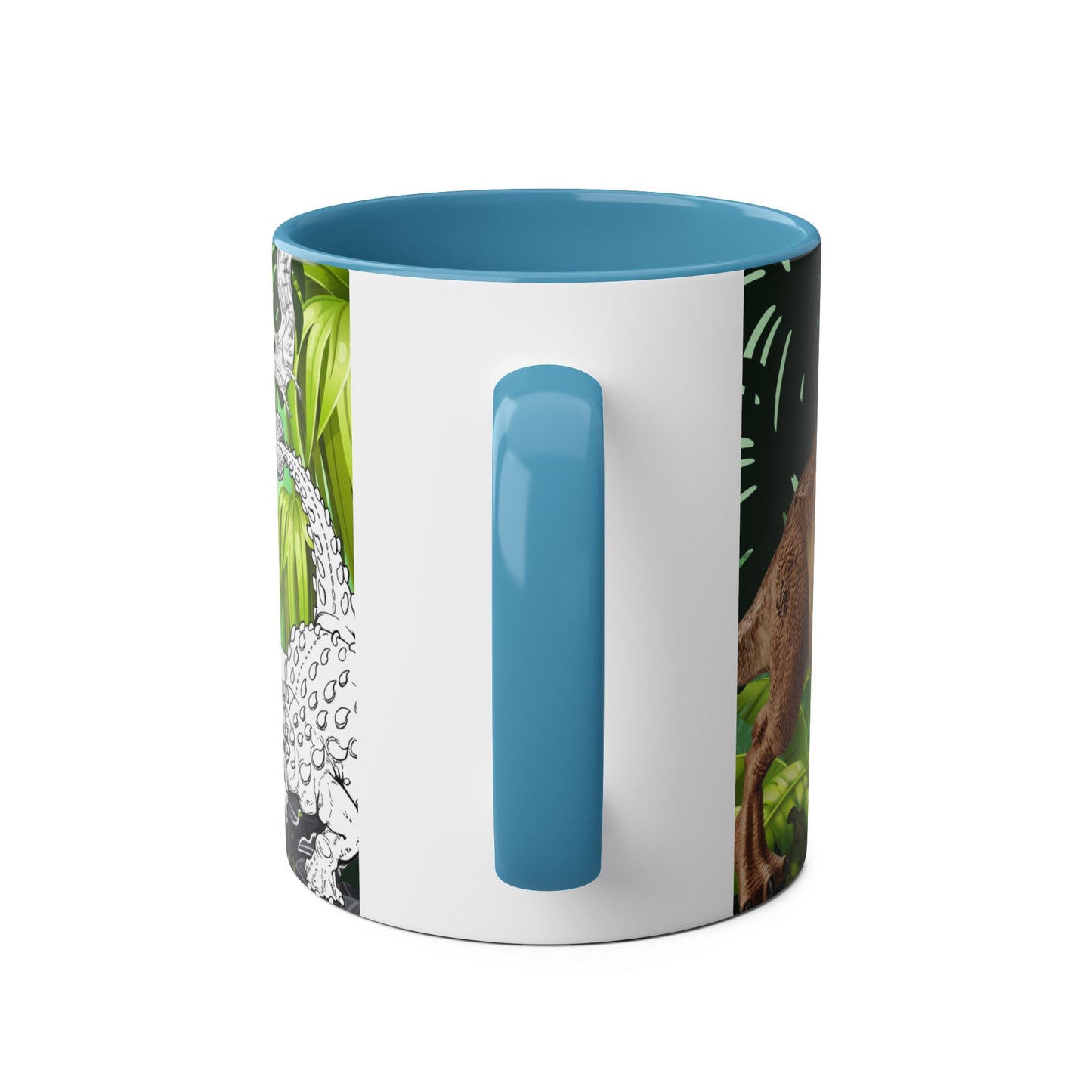 Two-Tone Coffee Mugs, 11oz